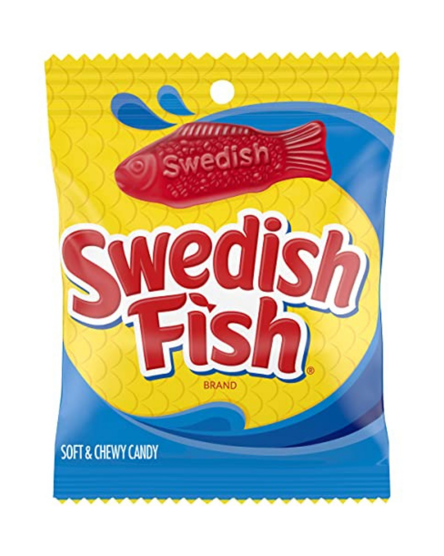 Swedish Fish - Raspberry Flavoured American Sweets - 100g