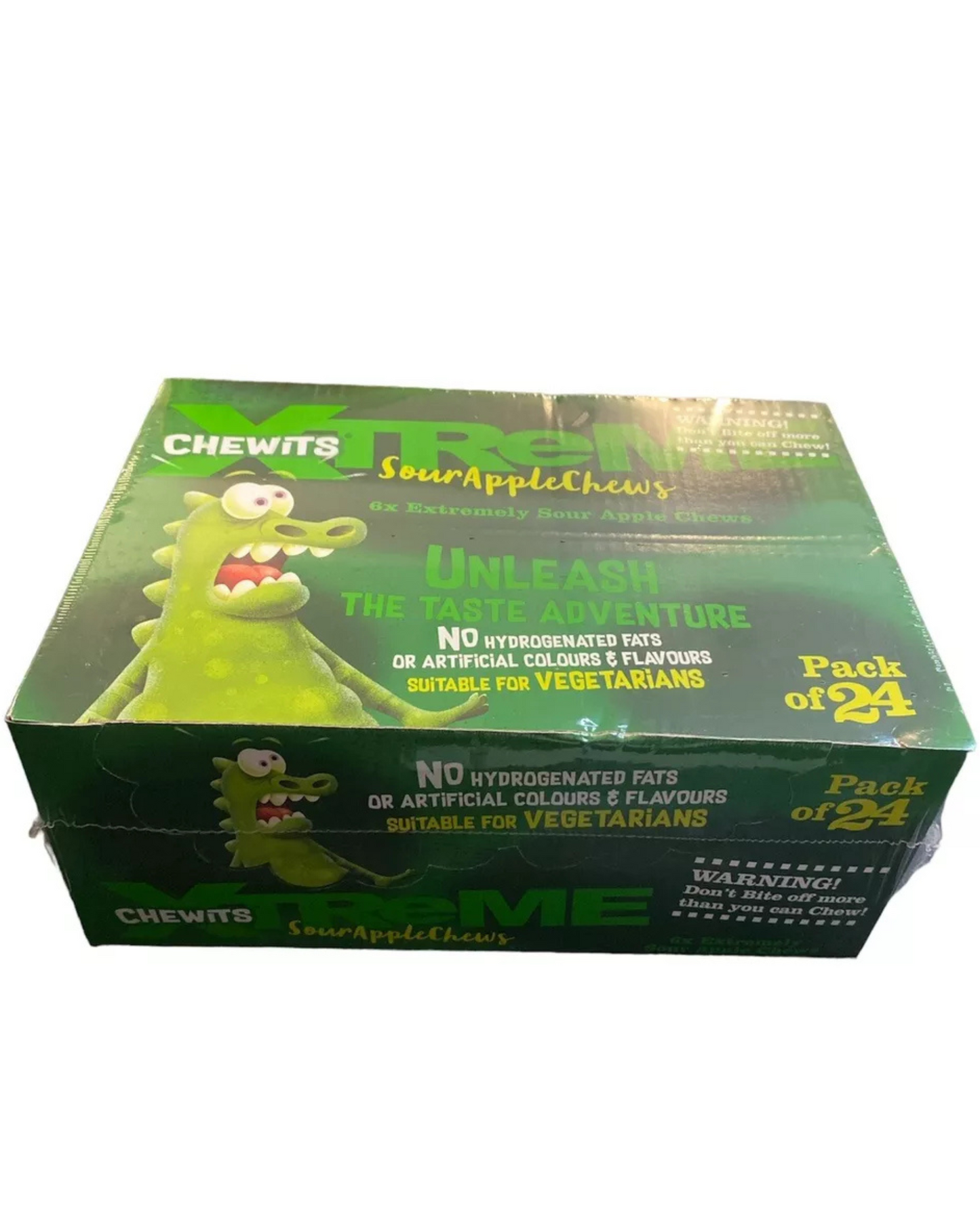 Chewits Xtreme Sour Apple Flavour – 34g