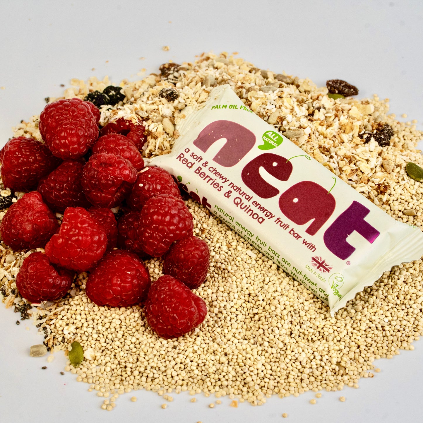 N'EAT Natural Energy Bar - Red Berry & Quinoa