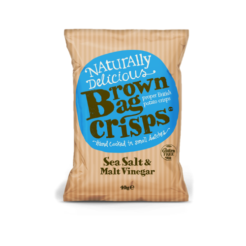 Brown Bag Crisps - Award Winning Crisps - Individual & Sharing Bags