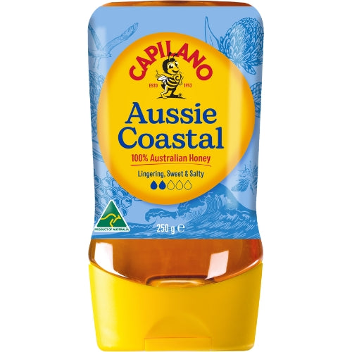 Capilano Natural Australian Honey - Aussie Coastal, sweet, salty, save the bees