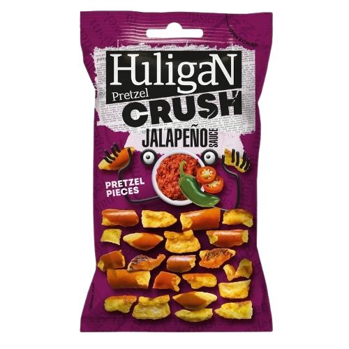 Huligan Sourdough Pretzel Crush Jalapeno Flavour Chilli