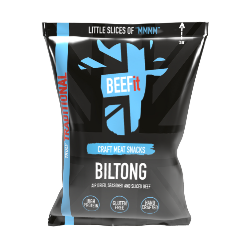 Beefit Truly Traditional Cured Biltong Meat Snack 25g