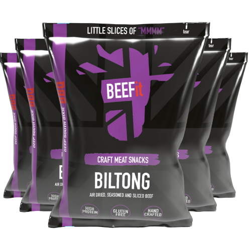 Case of BEEFit Deep South Dixie BBQ BIltong