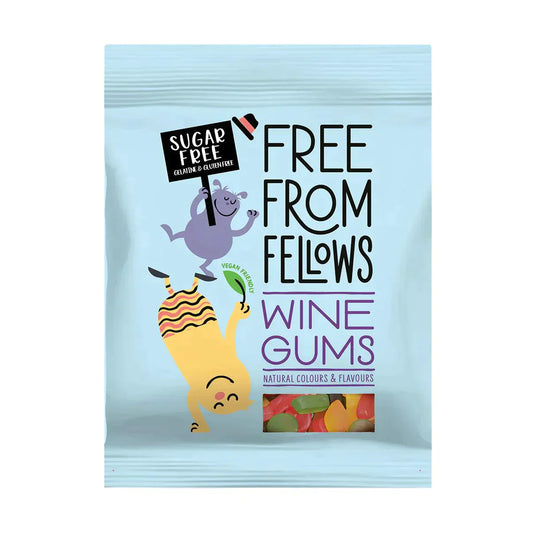 Free From Fellows Vegan Sugar Free Sweets Wine Gums