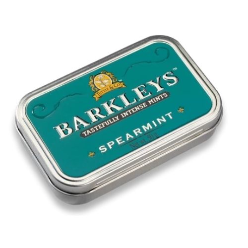 Barkleys Classic Mints in Retro Tin Spearmint Flavour