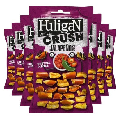 Case of Huligan Sourdough Pretzel Crush Jalapeno Flavour