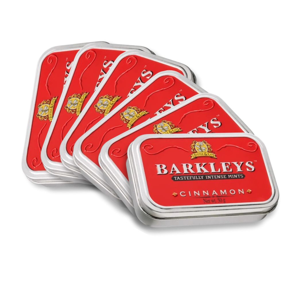 Case of Barkleys Classic Mints Cinnamon Flavour