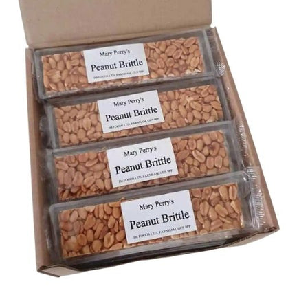Case of Mary Perry's Traditional Confectionary, Peanut Brittle, Toffee, Caramel, Honeycomb 100g