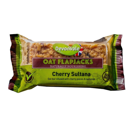 Cherry Sultana Devonvale Oat Flapjack