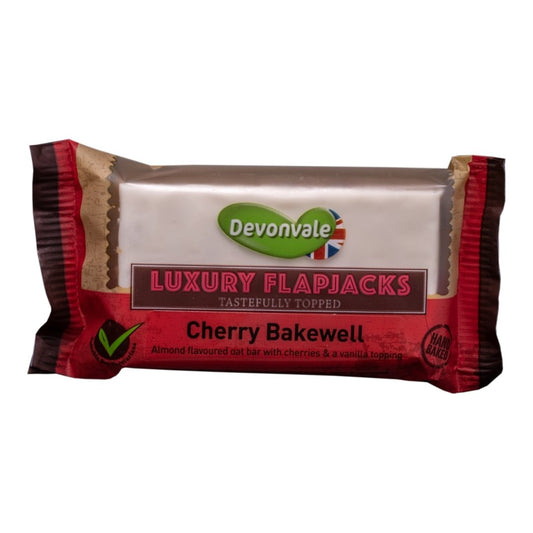 Devonvale Iced Flapjack Cherry Bakewell Marzipan