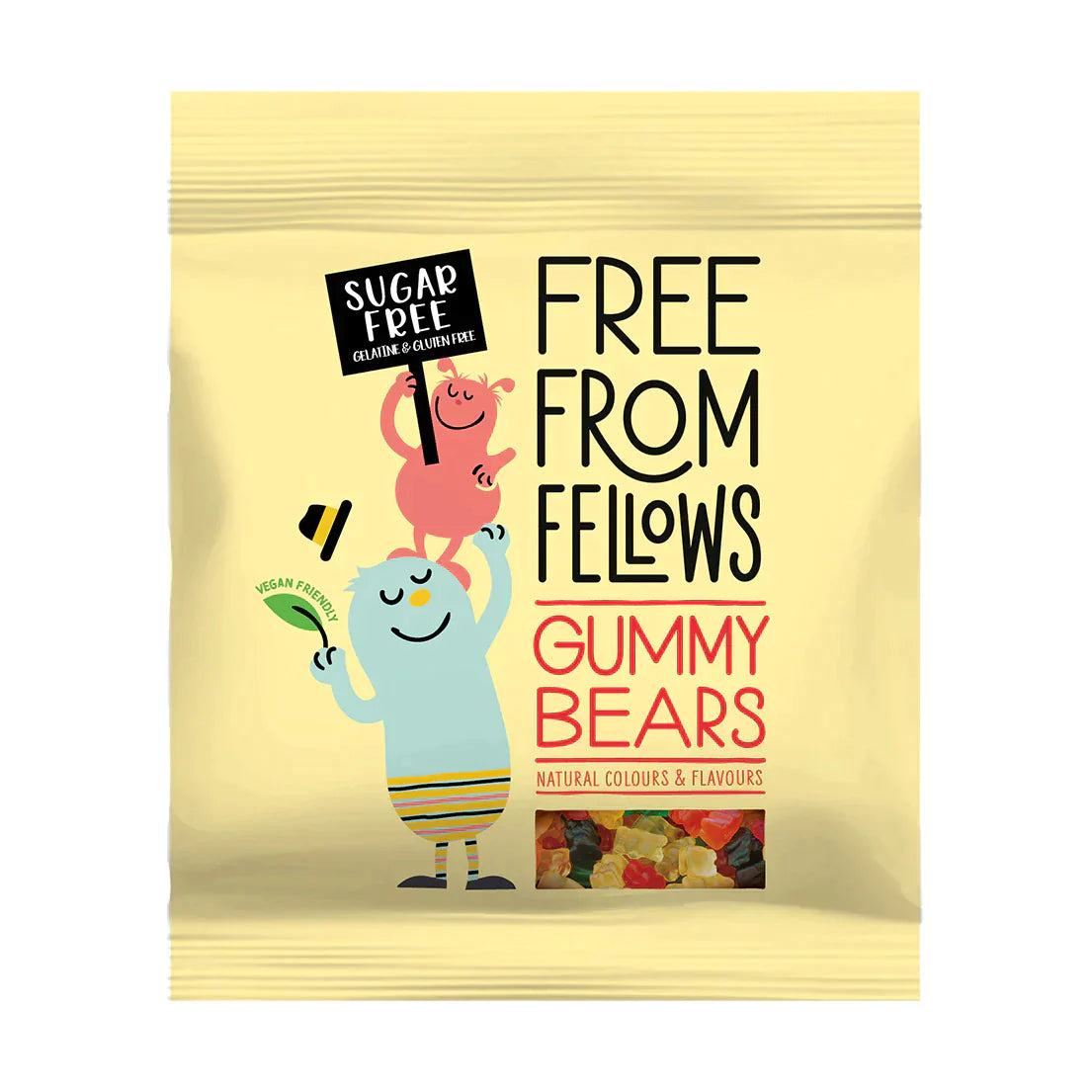 Free From Fellows Vegan Sugar Free Sweets Gummy Bears
