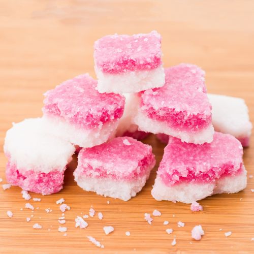 Mary Perry's Traditional Coconut-Ice, Coconut Ice Sweets, Seaside treats