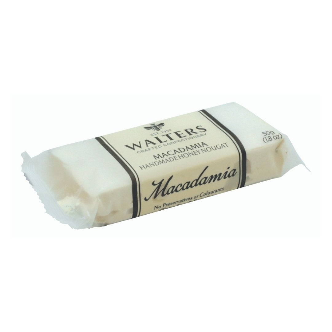 Walter's Handmade Honey Nougat Macadamia