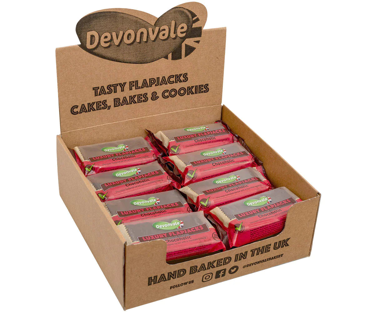 Devonvale Chocolate Chocoholic Iced Flapjacks
