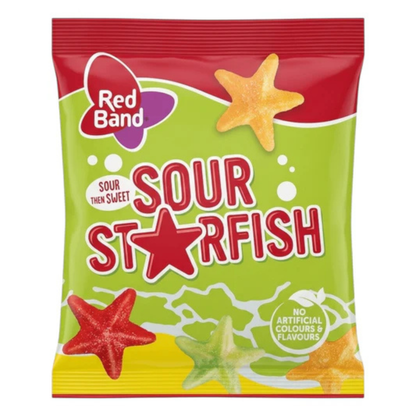 Red Band Fruit & Sour Sweets Bags | Swedish Fish, Dolphins & Starfish