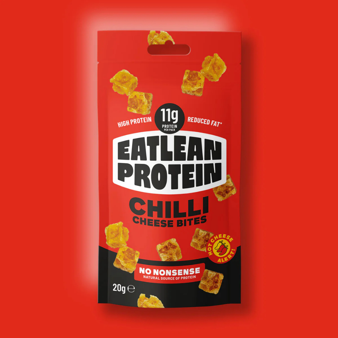 Eatlean Protein Cheese Bites 12 x 20g (3 Flavours Available) | Snacks UK