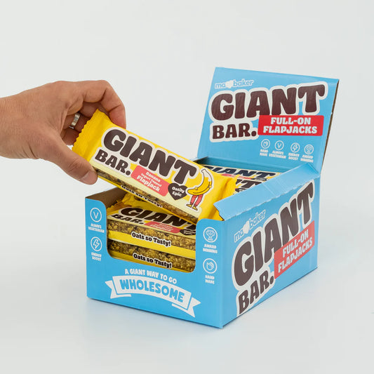 Giant Topped Oat Flapjacks – 100g Hand-Baked Bars