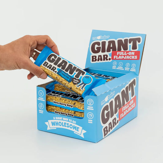 Giant Oat Flapjacks – 90g Hand-Baked Bars (Multiple Flavours)