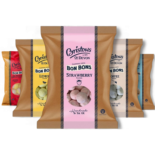 Bristow’s of Devon Traditional Bonbons – 150g Bags (5 Flavours)