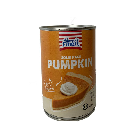 America’s Finest 100% Pure Pumpkin – 425g Can