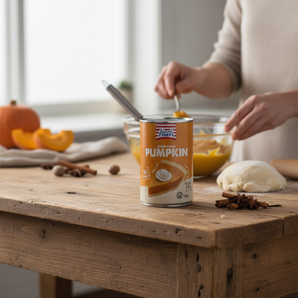 America’s Finest 100% Pure Pumpkin – 425g Can
