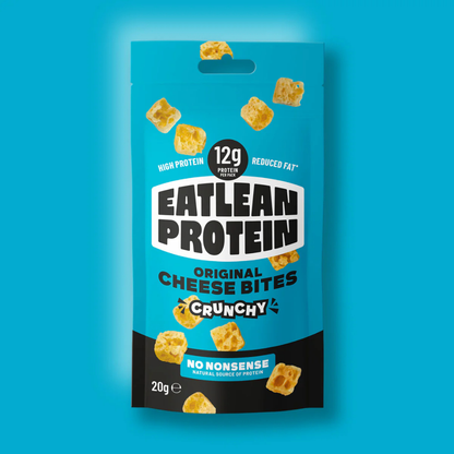 Eatlean Protein Cheese Bites 12 x 20g (3 Flavours Available) | Snacks UK