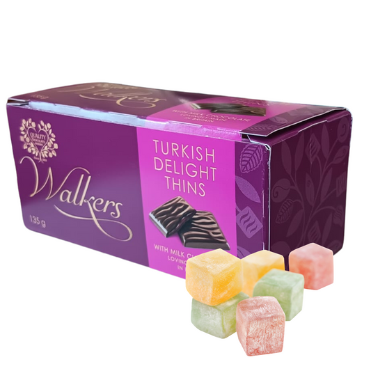 Walker's Turkish Delight Thins - 135g