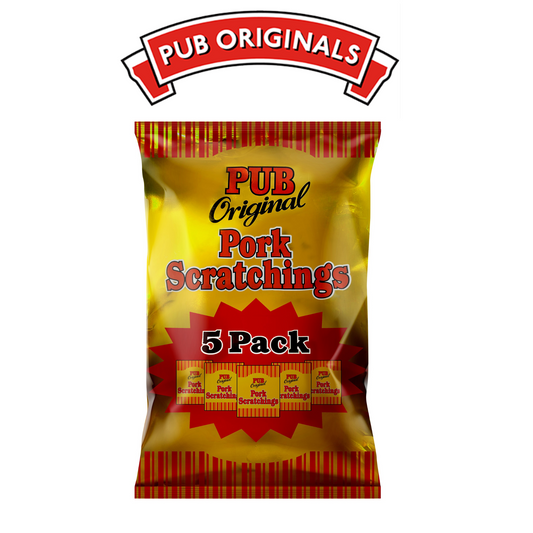 Openshaw’s Pub Classics Pork Scratchings – 5 x 12g Multipack