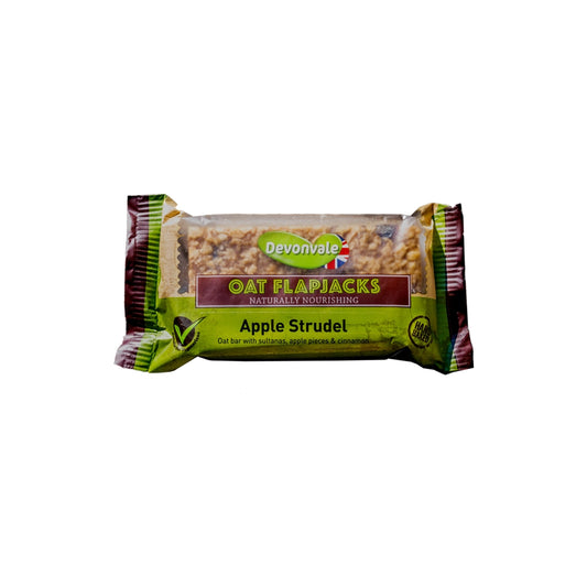 Devonvale Apple Strudel Oat Flapjack (Hand Baked)