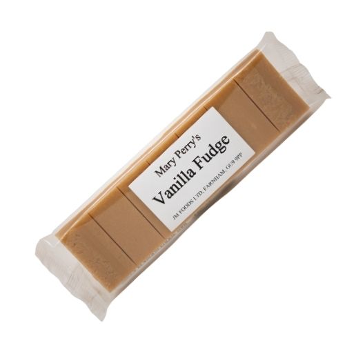 Mary Perry's Traditional Sweets, Vanilla Fudge 120g Bar, Seaside treats